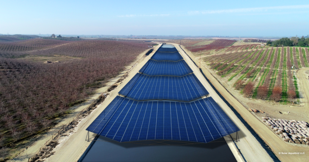 Aerial view of a pivot-irrigation cornfield abutting a solar array in drought-stricken Arizona, capturing competing water claims.
Boardroom scene where directors review aquifer-depth charts ahead of a water-stewardship vote.