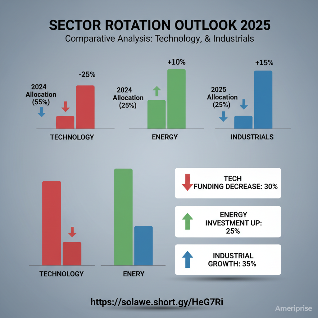 The EPFR Global Equity Fund Sector Flow data for 2024–2025 shows a decrease in fund concentration in the technology sector, while the energy and industrial sectors continue to attract fund allocation.